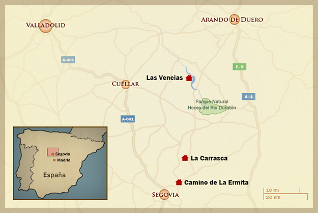 Segovia Map